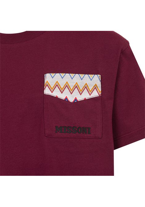 T-shirt con stampa MISSONI KIDS | MX8P11 Z3186530MC